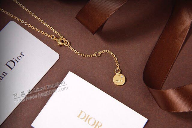 Dior飾品 迪奧經典熱銷新款愛心項鏈  zgd1122